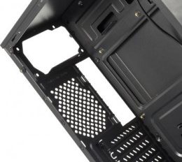 Корпус ATX Aerocool Glider Cosmo-G-BK-v1, Midi-Tower, без БП,  черный