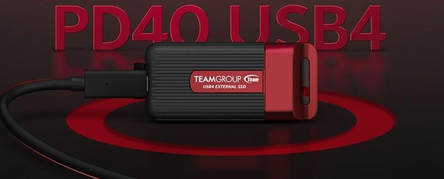 Team Group представила PD40 Mini: быстрый и компактный внешний SSD