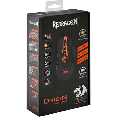 Redragon Проводная игровая мышь Pegasus оптика,7кнопок,7200dpi