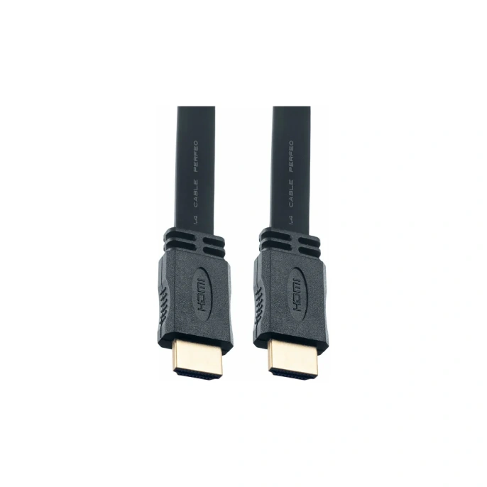 Кабель PERFEO HDMI A вилка - HDMI A вилка плоский ver.1.4 длина 2 м. H1302 30 006 498
