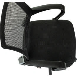 Компьютерное кресло Gigant черное на пиастре, крестовина пластик, 120 кг GCH-09