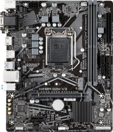 Материнская плата GigaByte H410M S2H V3 mATX, сокет Intel LGA1200, чипсет Intel H510, память 2xDDR4, слоты: 1xPCIe x16, 1xPCIe x1, 1xM.2