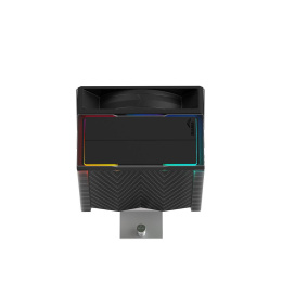 Кулер для процессора CPU Cooler SAMA X40L 200W, 4-pin PWM, 133.5mm, 4x6mm, ARGB, 1x100mm, 50.1CFM, 35.2dBA, 2600RPM, S: 1851/1700/1200/115X, AM5/AM4, silver X40-XXWAYXOX-G