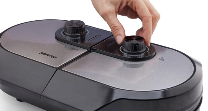 Вафельница Gorenje WM1400SB, серый [743943]