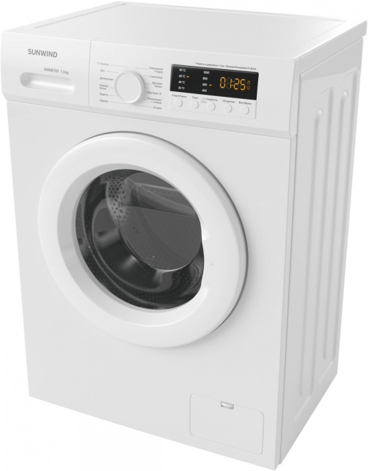 Стиральная машина SunWind SWME703 класс: A++ загр.фронтальная макс.:7кг белый