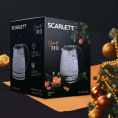 Чайник электрический Scarlett SC-EK27G36, 1.8л, стекло/пластик
