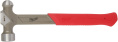 Молоток Milwaukee 4932492346 0.45кг (рихтовочный с круглым бойком, рукоятка SHOCKSHIELD, стальная головка, рукоятка двутавровой формы)