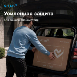 Телевизор LED Vitek 32" VT-32HBS300 Яндекс.ТВ Frameless черный HD 60Hz DVB-T DVB-T2 DVB-C DVB-S DVB-S2 USB 2.0 WiFi Smart TV