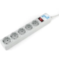 Фильтр-удлинитель B 1.9м 5роз. серый Power Cube SPG-B-6