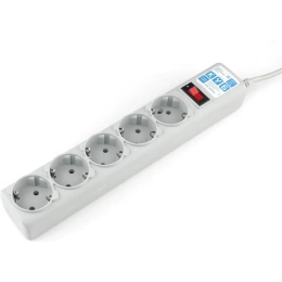Фильтр-удлинитель B 1.9м 5роз. серый Power Cube SPG-B-6