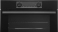Духовой шкаф электрический Gorenje BPS6737E14BG,  77л,  дверца с 4 стеклами,  черный