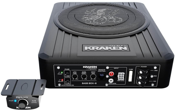 Сабвуфер автомобильный Prology Box-8,  активный [prkrbbx8]