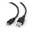 Gembird/Cablexpert CCP-mUSB2-AMBM-0.5M Кабель USB 2.0 Pro , AM/microBM 5P, 0.5м, экран, черный, пакет