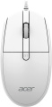 Мышь проводная Acer OMW401, оптическая, USB, 2000dpi, белый [zl.mceee.030]