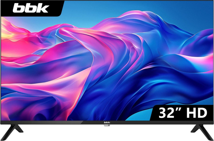 32" Телевизор BBK 32LEM-1075/TS2C (B) HD, черный