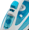 Утюг Maxwell MW-3055,  с паровым ударом,  2200Вт,  белый и синий