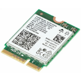 Сетевой адаптер Intel® AX201.NGWG.NVW Wi-Fi 6 AX201, 2230, 2x2 AX+BT, No vPro®,999TD0 985855