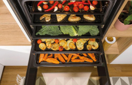 Духовой шкаф электрический Gorenje BO6735E05X,  77л,  дверца с 2 стеклами,  нержавеющая сталь