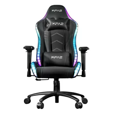 Игровое кресло KFA2 Gaming Chair 01 RGB SE Black With RGB remote control RK01P4DBY2