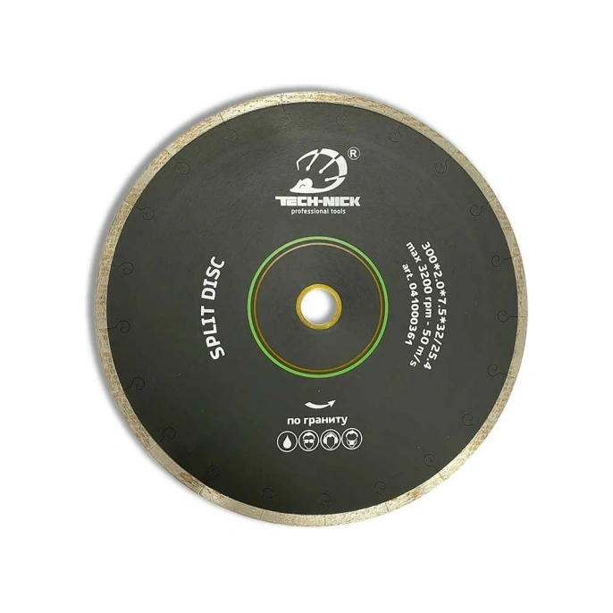 Диск алмазный сплошной по граниту SPLIT DISC (300х32/25.4 мм) TECH-NICK 041000361