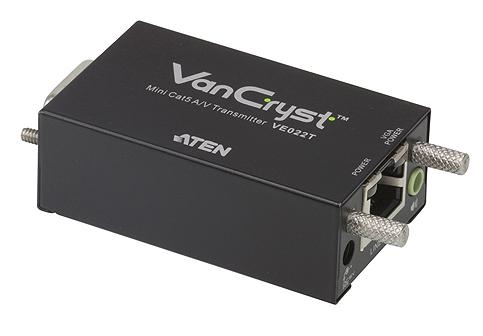 Видеоудлинитель ATEN VE022-AT-G VGA, Cat5e, 150 м, аудио