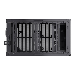 Корпус без блока питания Case JONSBO C6 MAX Handle, Mini-Tower, TG, no fan, 1xUSB-A 3.0 + 1xUSB-C 3.1, mATX, mITX Black