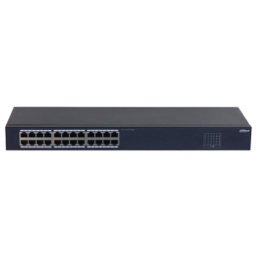Коммутатор Dahua 24-port 10/100M RJ45 Non-PoE Switch, Metal case DH-SF1024