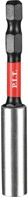 Удлинитель для бит P.I.T. ASDR07-SS075 ударный магнитный 75 мм, IMPACT, торсионная зона