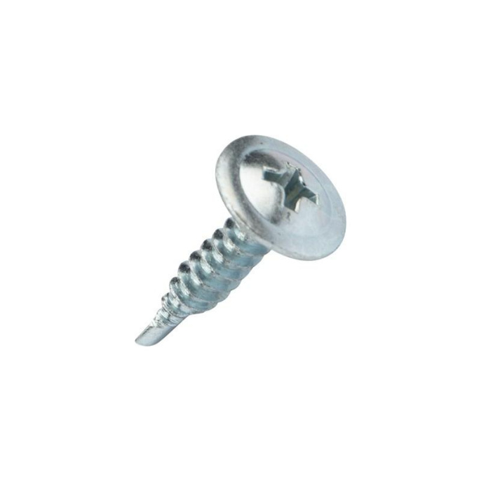 Kranz 1182-4219-4 Саморез с прессшайбой ПШС сверло 4.2х19, пакет 20шт.