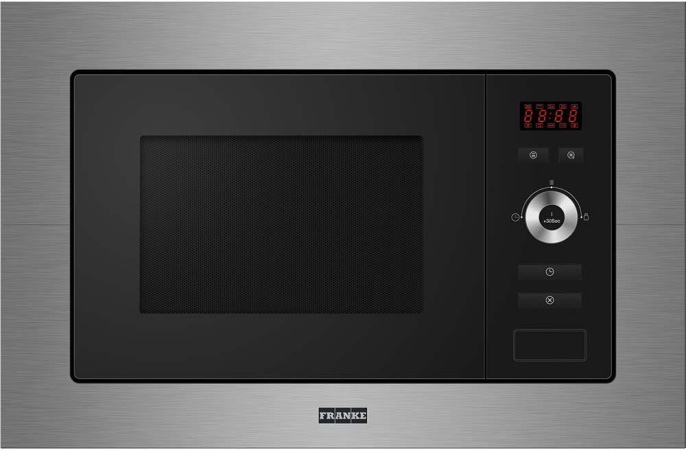 Микроволновая печь Franke FSL 20 MW XS/ Best, Микроволновая печь, Цвет Черный / нерж.сталь, Размеры ШхВхГ 595 x 388 x 344 мм, Количество функций 3, Объем камеры 20 л Материал нержавеющая сталь / черное стекло / акрил, Электронный программатор с ЖК дисплее