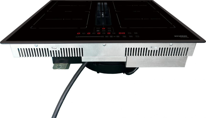 Индукционная варочная поверхность Hyundai HHIH 6858 BG черный