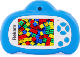 Цифровой компактный фотоаппарат Rekam iLook K410i,  детский, голубой