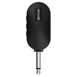 Микрофон Sven MK-740 SV-022532 беспроводной, динамический, ручной, кардиоидная направленность, 100-12000 Гц, 60 дБ, разъем подключения: 6.3 мм, радиус действия: до 25 м, время работы до 12 часов, аккумулятор микрофона: Li-Ion 180mAh, аккумулятор ресиве