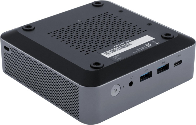 Неттоп IRU Tactio 515 i5 12450H 2 16Gb SSD512Gb Iris Xe без ОС 2xGbitEth WiFi BT 100W серый RUS 2195519