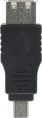 Переходник Ningbo mini USB B m USB A f (28191558)