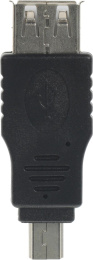 Переходник Ningbo mini USB B m USB A f (28191558)