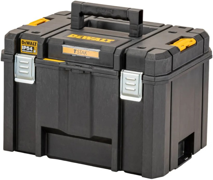 Ящик для инструментов DeWalt DWST83346-1 (назначение системы хранения: для фурнитуры, электроинструмента, количество секций: 3, объем главного отделения: 28.1л, грузоподъемность: 30кг)