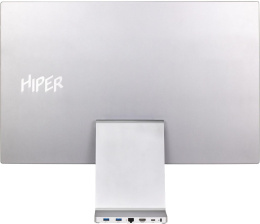 Моноблок Hiper ExpertCenter ED27 27" Full HD i5 1240P 1.7 8Gb SSD512Gb Iris Xe CR без ОС GbitEth WiFi BT 100W клавиатура мышь Cam серый 1920x1080