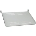 Полка консольная 19", 1U, 400 мм, серая WT-2114D-G