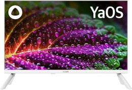 Телевизор LED BBK 24" 24LEX-7245/TS2C W Яндекс.ТВ Frameless белый HD 60Hz DVB-T2 DVB-C DVB-S2 USB WiFi Smart TV RUS (24LEX-7245/TS2C (W))