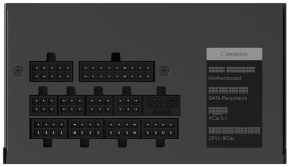 Блок питания Formula V Line FV-1000GM, 1000W, ATX3.1/PCIe5.1, APFC, 80+ Gold, 12cm Fan, Full Modular