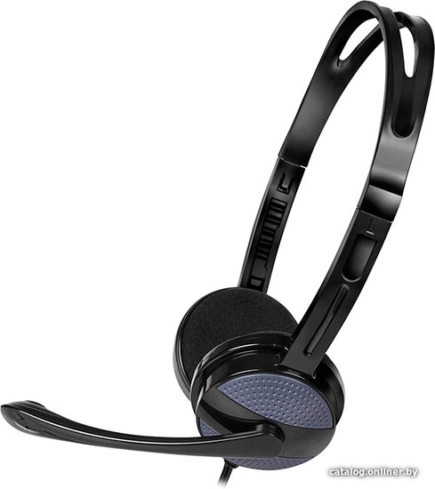 Наушники Sven AP-151MV Black SV-015312 20 Гц - 20 кГц, 105 дБ, разъем 3,5 мм 4 pin для подключения к ПК, регулятор уровня громкости на кабеле