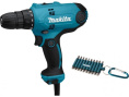 Дрель-шуруповерт MAKITA DF 0300X3 в кор. + набор бит 10 шт. DF0300X3