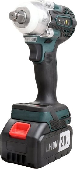 Гайковерт аккумуляторный бесщеточный Crusher 20 в кейсе Zitrek 20В, 300 Нм, 2х4.0Ач 085-1022