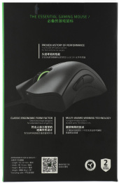 Мышь проводная Razer DeathAdder Essential, игровая, оптическая, USB, 6400dpi, черный [rz01-03850100-r3c1]