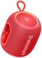 Портативная колонка Tronsmart T8 Mini Красный номинальная мощность 16 Вт, 65 Гц-20 кГц, питание: от аккумулятора, Bluetooth 5.3, влагозащита IPX7, время работы: 20 ч