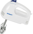 Миксер SCARLETT SC-HM40S03, ручной, белый и синий