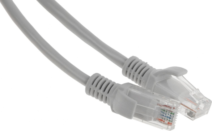 Патч-корд UTP Cablexpert PP12-1.5M кат.5e, 1.5м, литой, многожильный серый