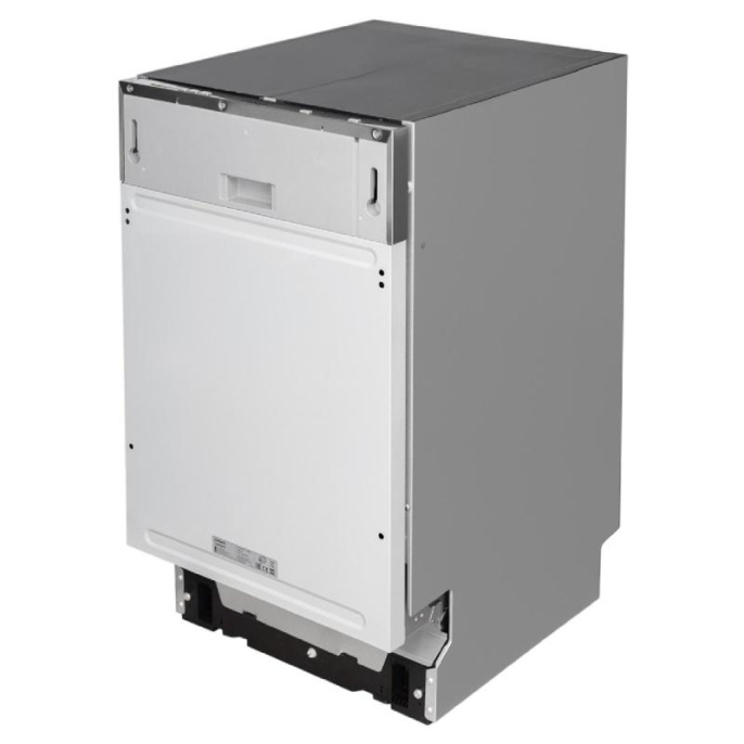 Посудомоечная машина Timberk Set&Dry T-DW45BI103,  узкая, напольная, 59.4см, загрузка 11 комплектов, серебристая