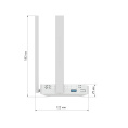 Маршрутизатор/ Netcraze Viva Гигабитный интернет-центр с Mesh Wi-Fi 5 AC1200, 4-портовым Smart-коммутатором и многофункциональным портом USB